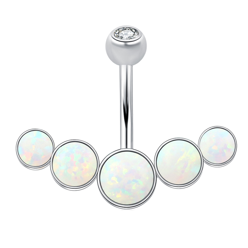 Body Jewelry Materials - Anneau de nombril en argent sterling