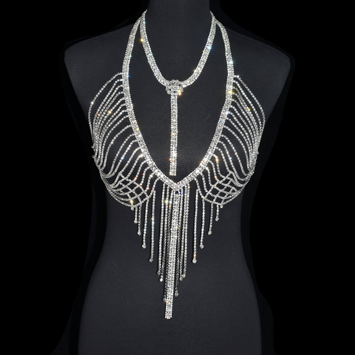 Body Jewelry Luxury - Soutien-gorge sexy à pampilles pour femmes,