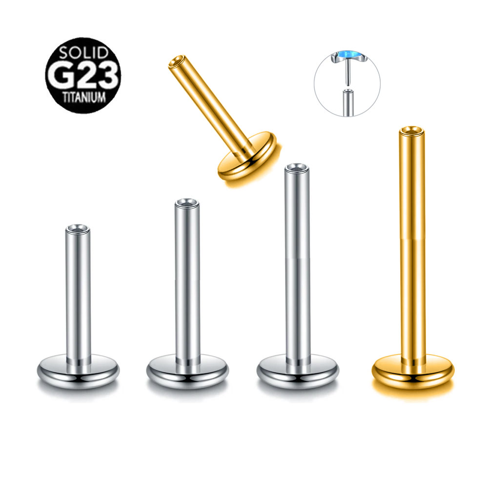 Body Jewelry Threadless - 10 pièces/lot ASTM F136 G23 titane