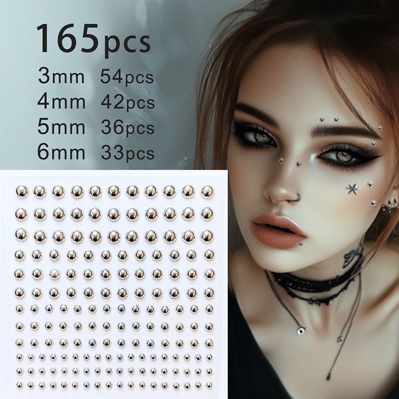 Body Jewelry Diamond - Autocollant de tatouage 3D pour le