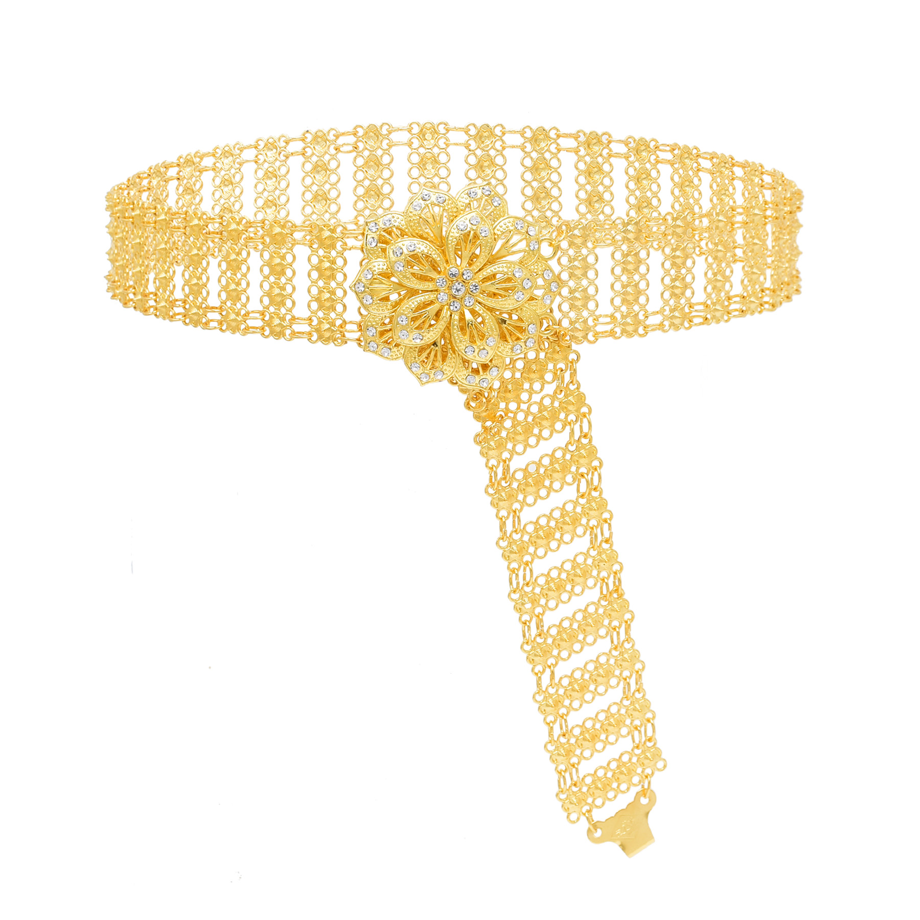 Body Jewelry Indian - Grandes breloques de fleurs 3D en