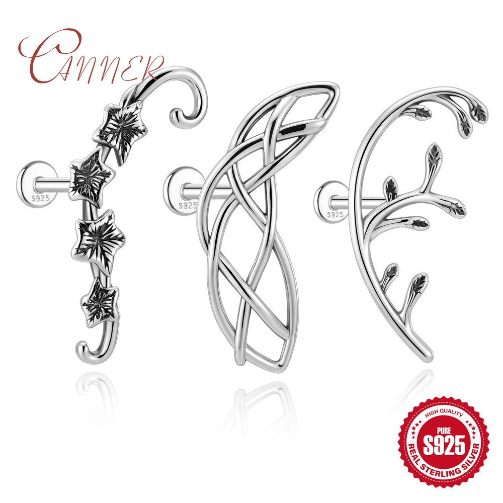 Body Jewelry Flat Back - CANNER Boucles d'oreilles en argent sterling