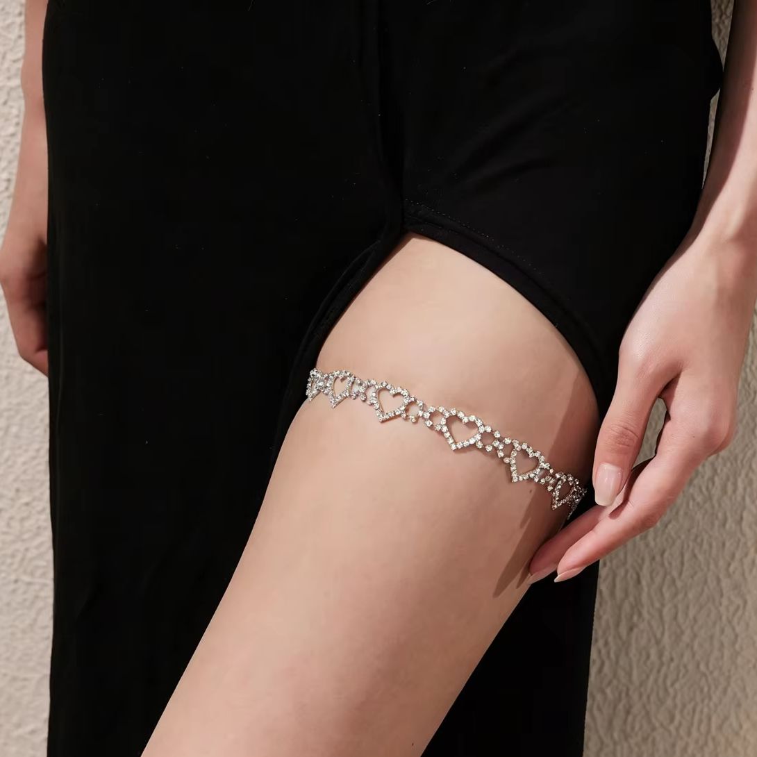 Body Jewelry Dress - Chaîne de jambe en forme de