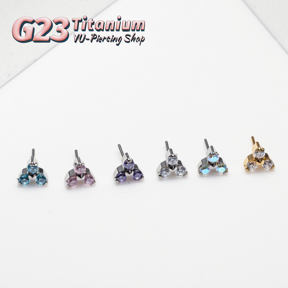 Body Jewelry Threadless - Labret de remplacement en Titane ASTM