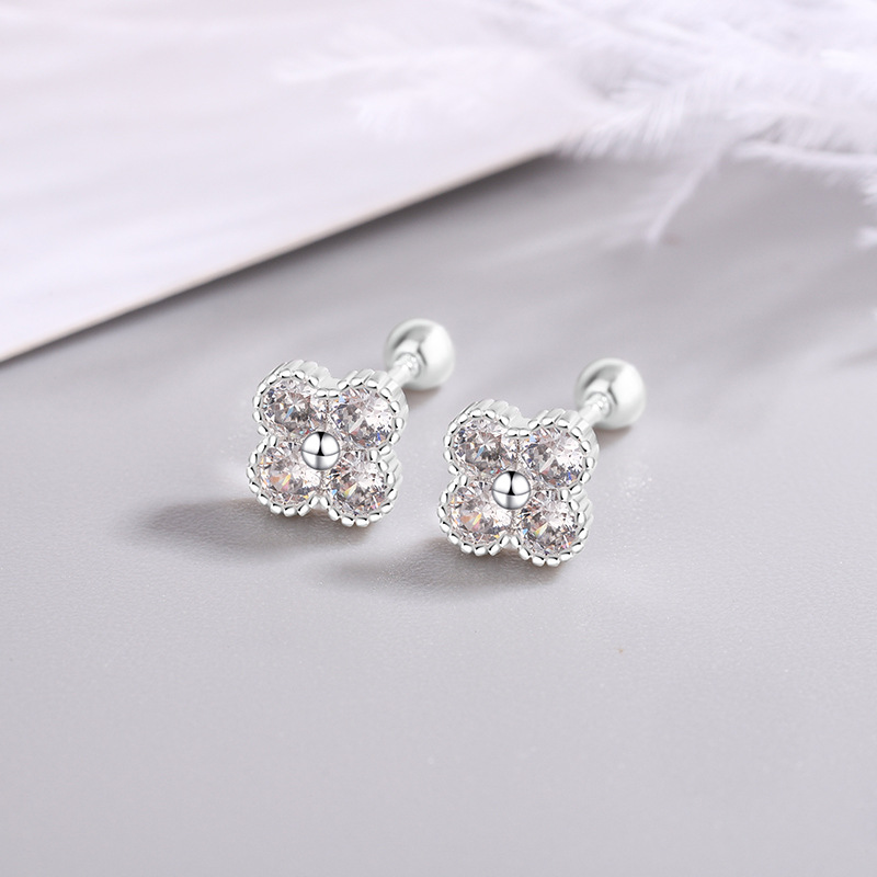 Body Jewelry Diamond - Boucles d'oreilles en argent Sterling 925