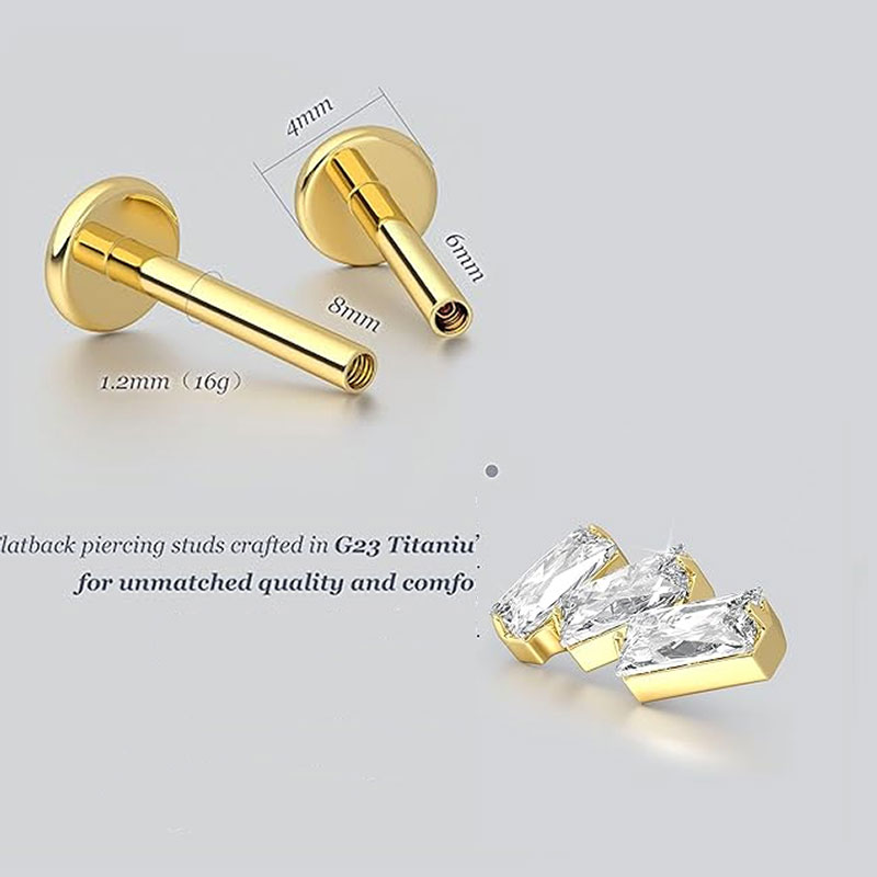 Boucles d'oreilles Cartilage e - Body Jewelry Threadless avis et prix