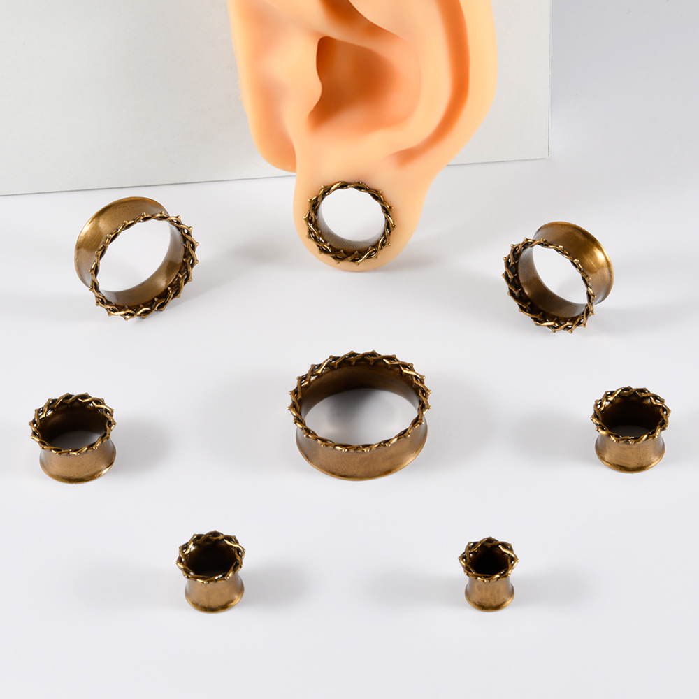 Boucle d'oreille ronde Vintage - Body Jewelry Threadless avis et prix