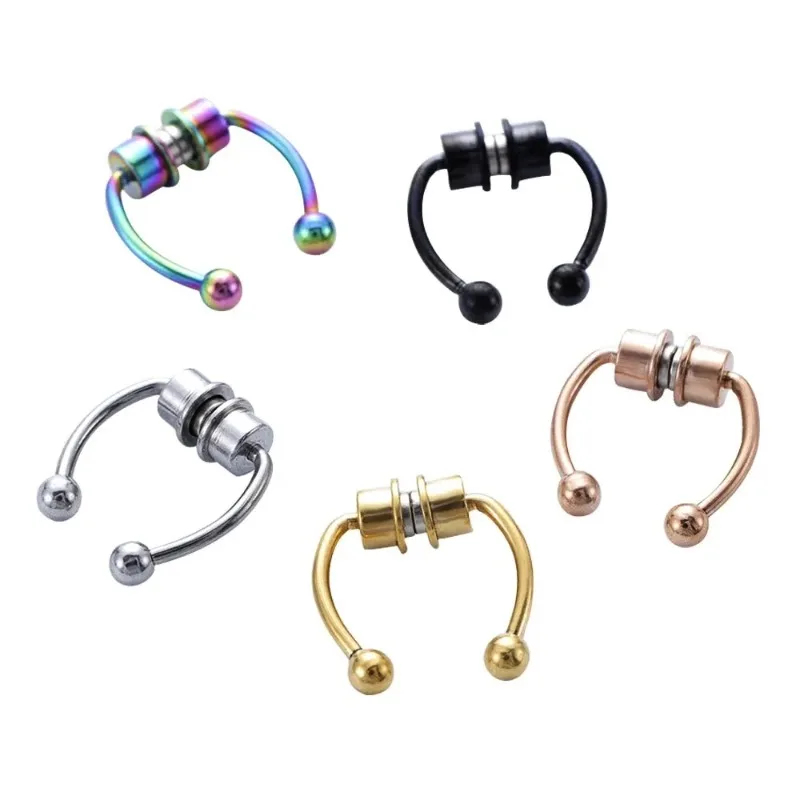 Faux anneaux de nez magnétique - Body Jewelry And Piercing avis et prix