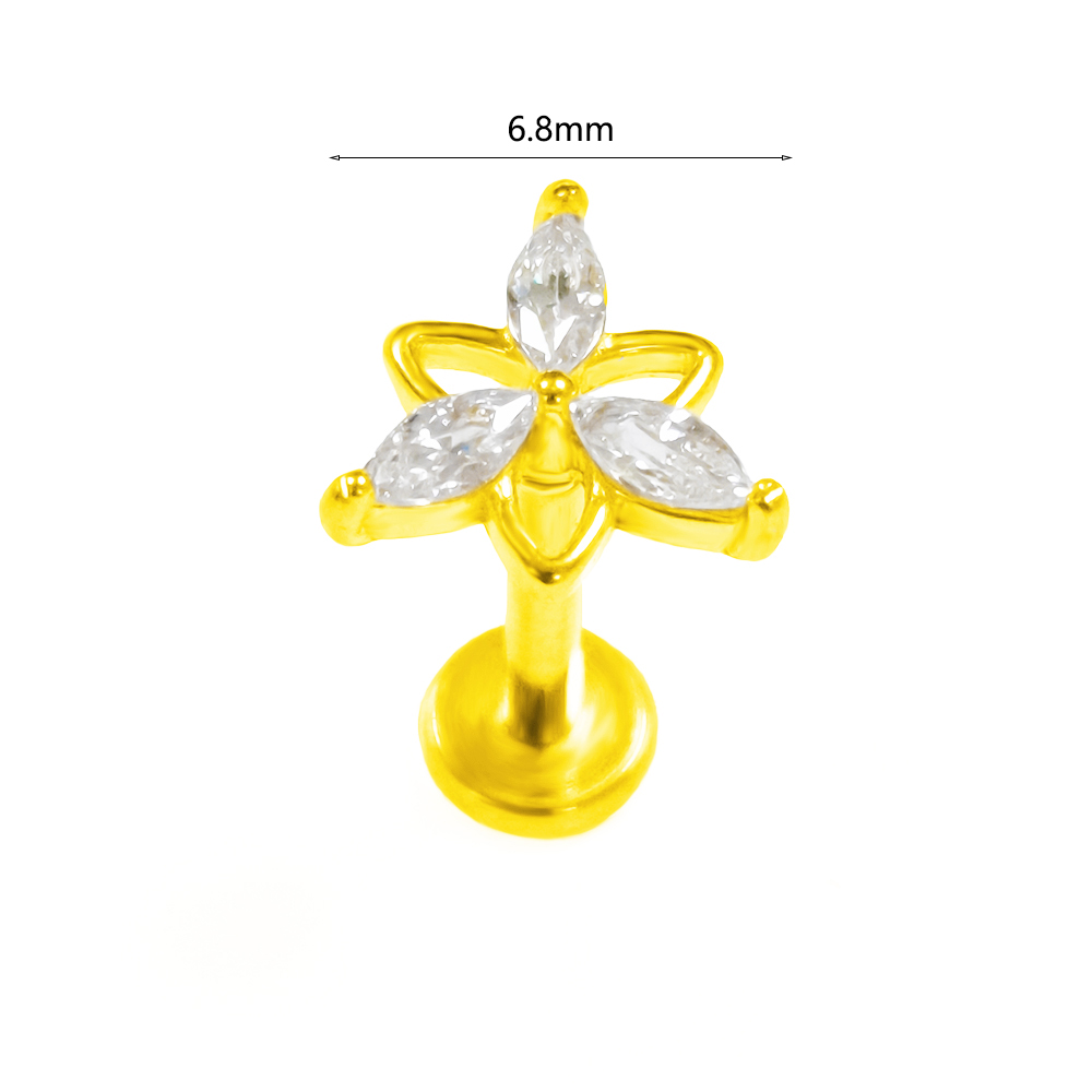 ASTM F136 G23 titane pendentif - Body Jewelry Threadless avis et prix