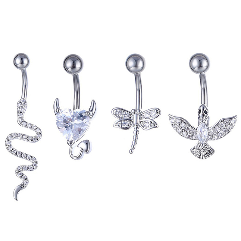 Anneau de nombril en cristal e - Body Jewelry Barbell avis et prix