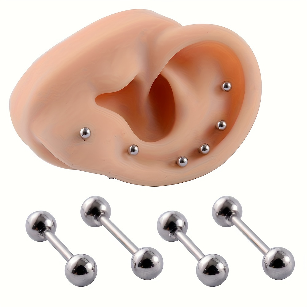 10pcs minimaliste en acier ino - Body Jewelry Barbell avis et prix