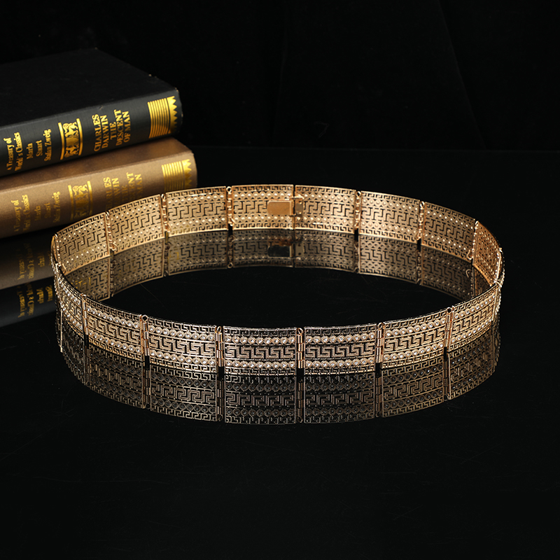 Ceinture de mariée plaquée or  - Body Jewelry Luxury avis et prix