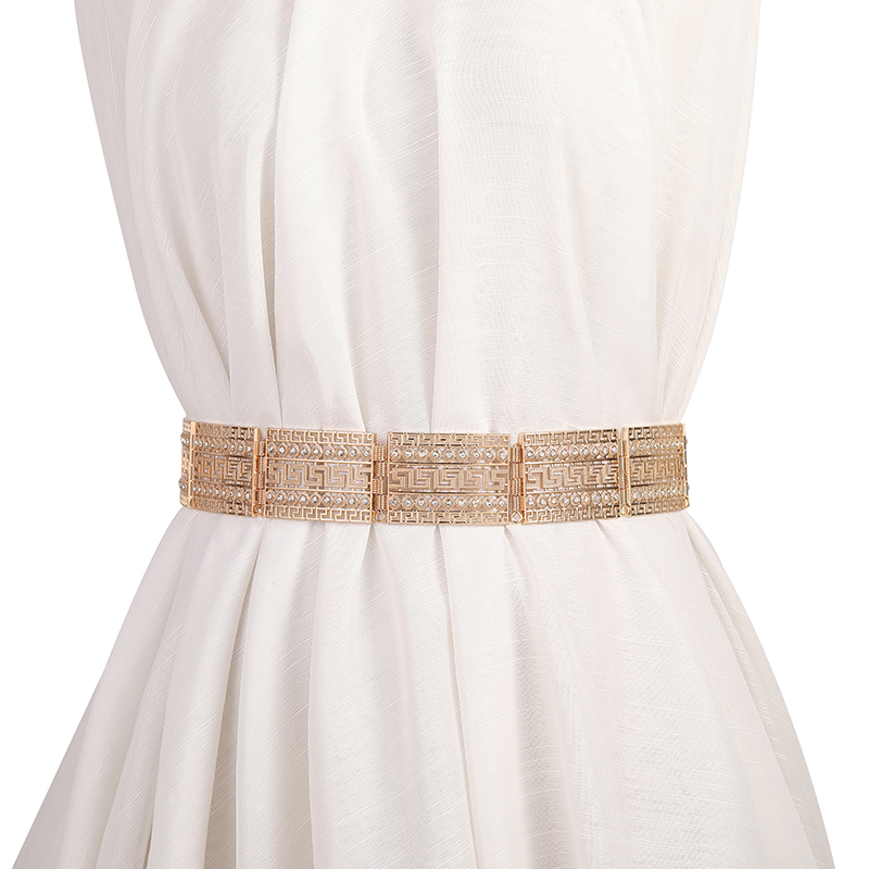 Ceinture de mariée plaquée or  - Body Jewelry Luxury avis et prix