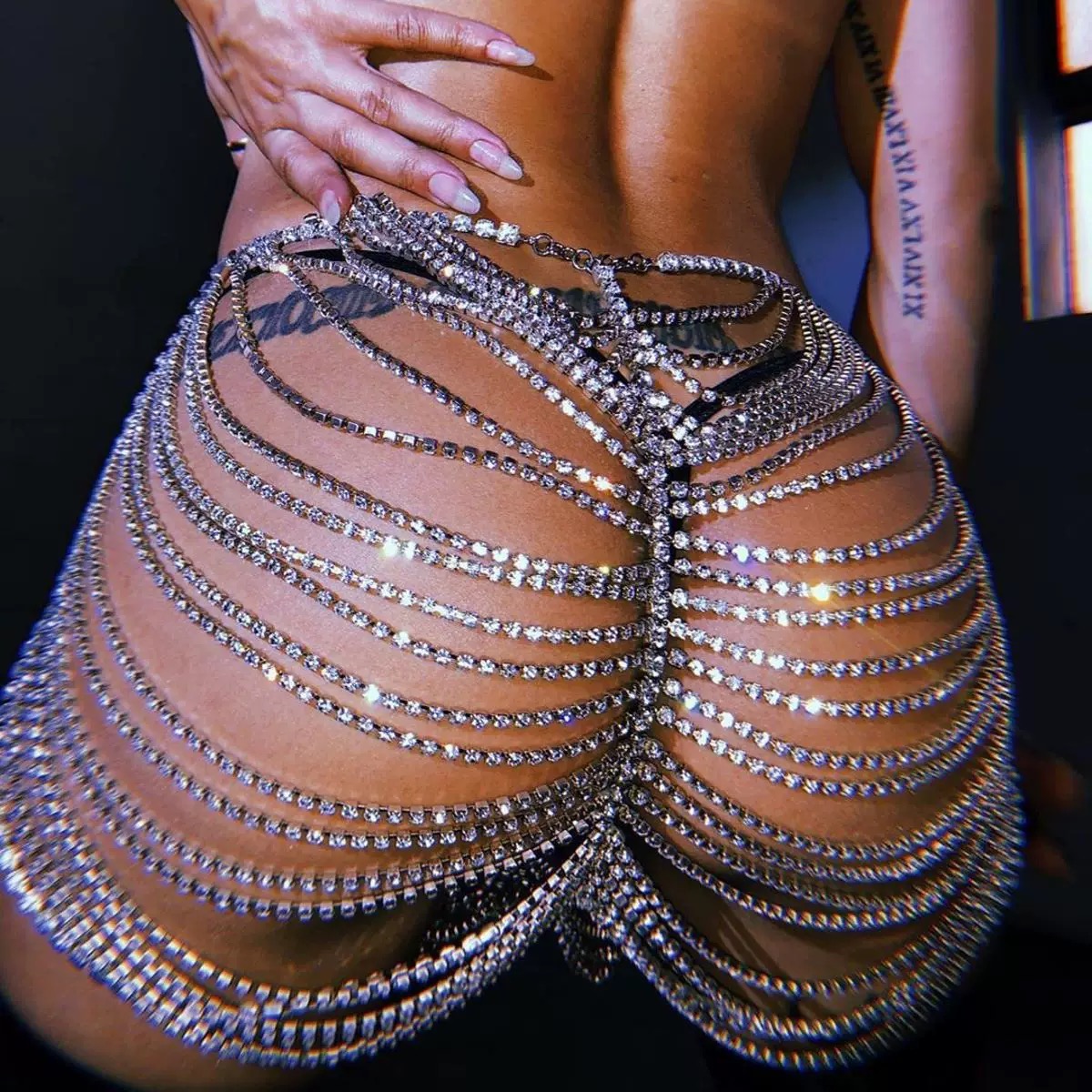 1 pièce Chaîne de corps sexy e - Body Jewelry Dress avis et prix