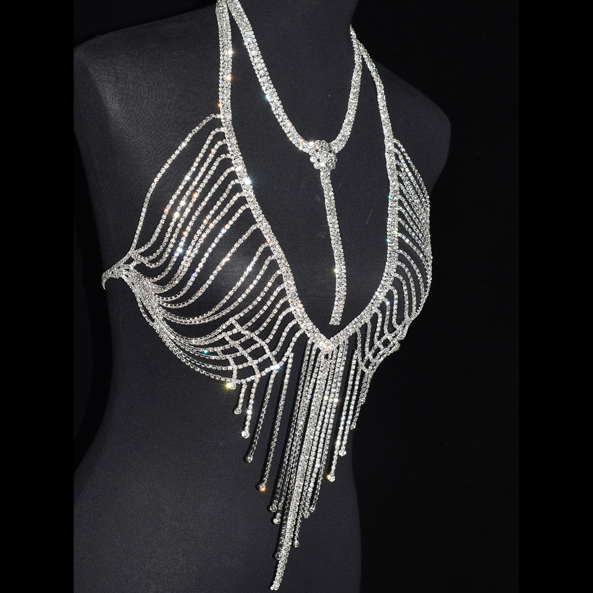 Soutien-gorge sexy à pampilles - Body Jewelry Luxury avis et prix