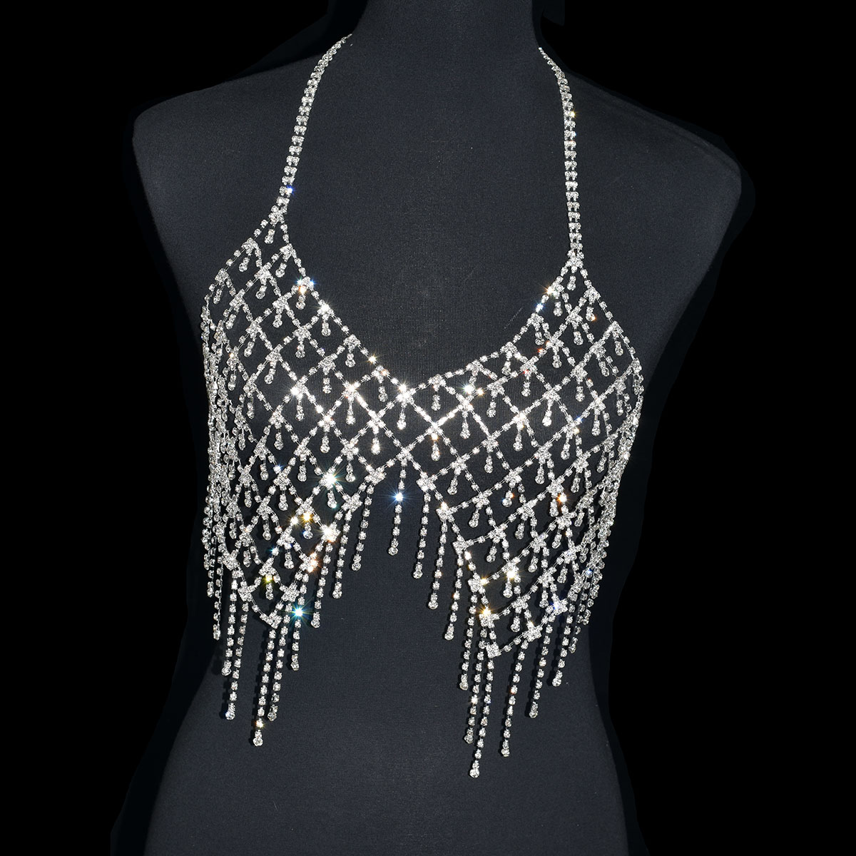 Soutien-gorge sexy à pampilles - Body Jewelry Luxury avis et prix