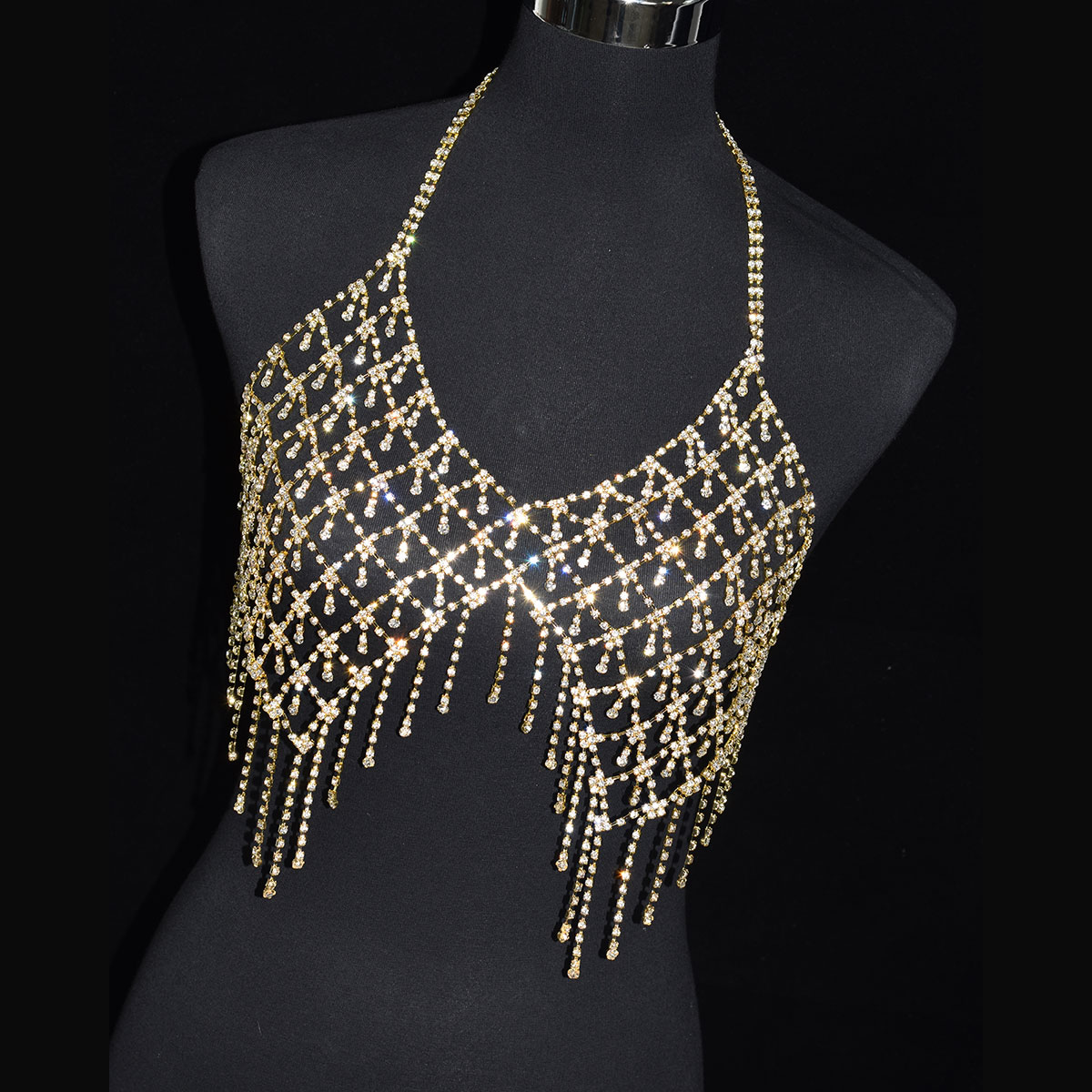 Soutien-gorge sexy à pampilles - Body Jewelry Luxury avis et prix