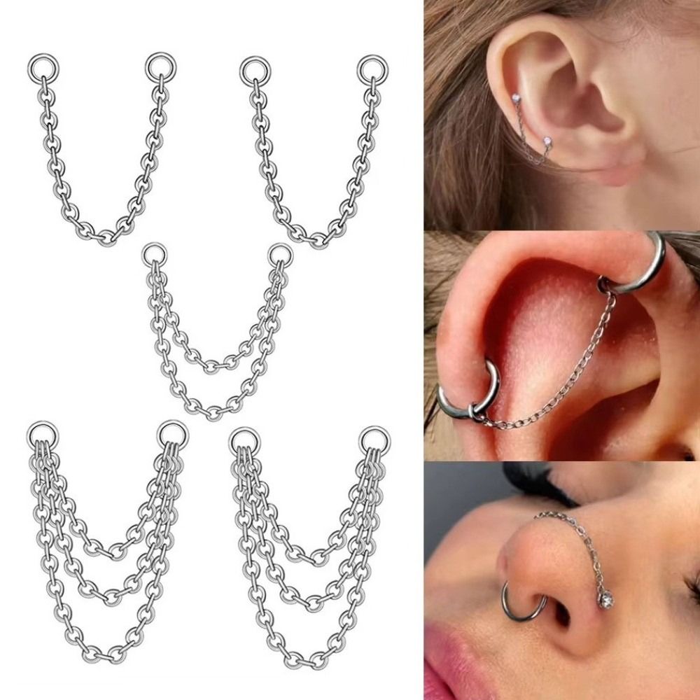 Chaîne de nez en titane, chaîn - Body Jewelry And Piercing avis et prix