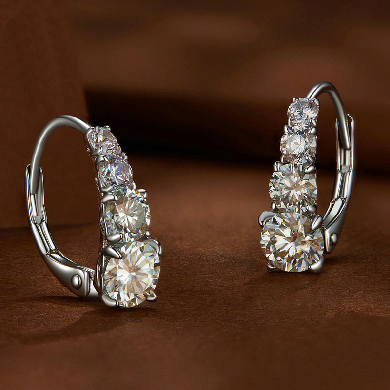 Boucles d'oreilles Moissanite  - Body Jewelry Diamond avis et prix