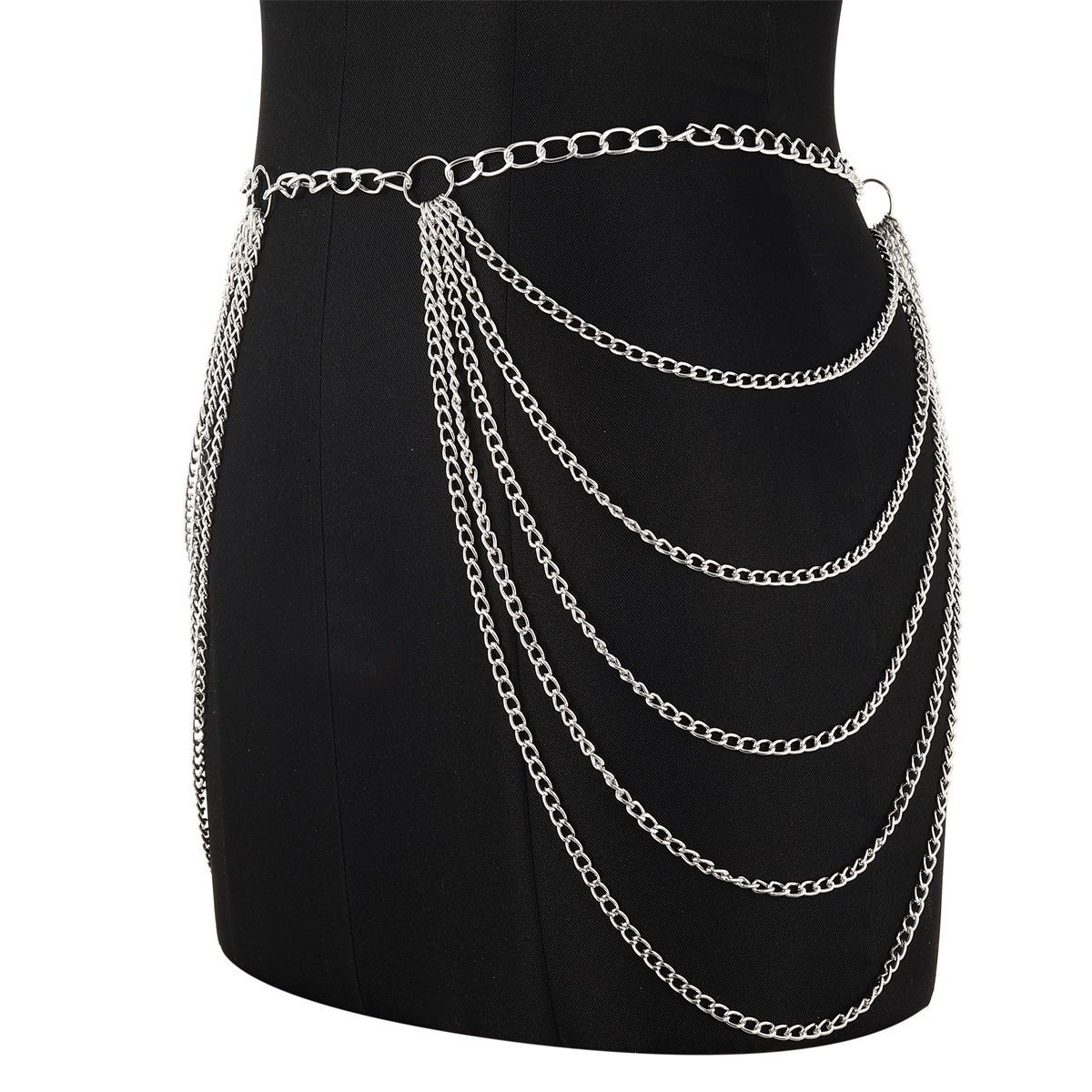 Chaîne de taille en métal, cei - Body Jewelry Dress avis et prix