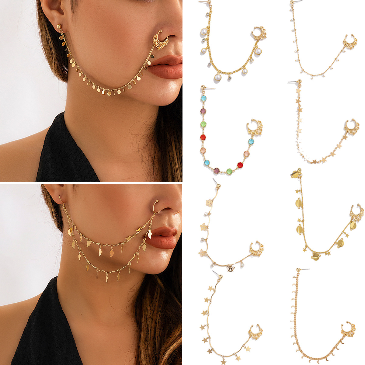 Boucles d'oreilles indiennes à - Body Jewelry Indian avis et prix