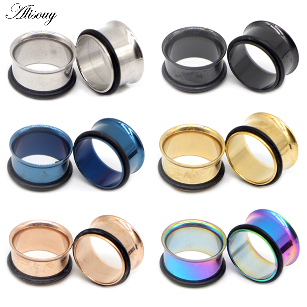 Bouchons d'oreille en acier in - Body Jewelry Tunnels avis et prix