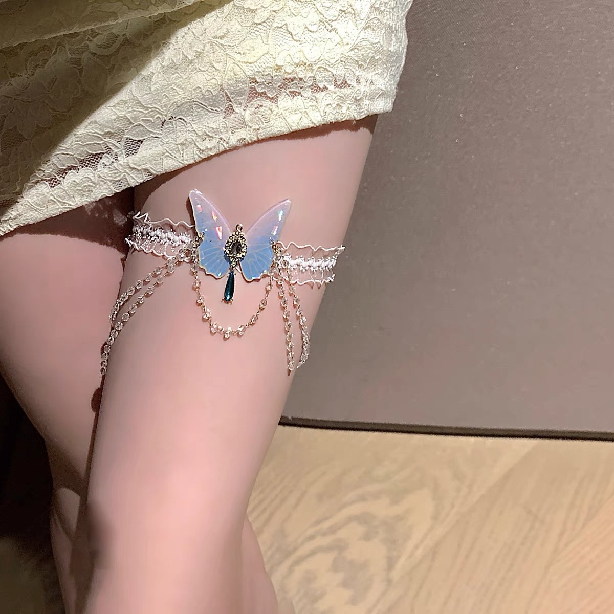 JOSWEET-Jambe en dentelle élas - Body Jewelry For You avis et prix