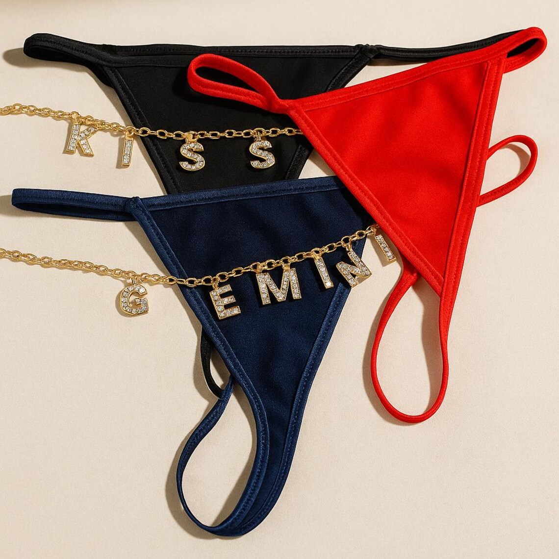 String à chaîne personnalisé a - Body Jewelry Names avis et prix