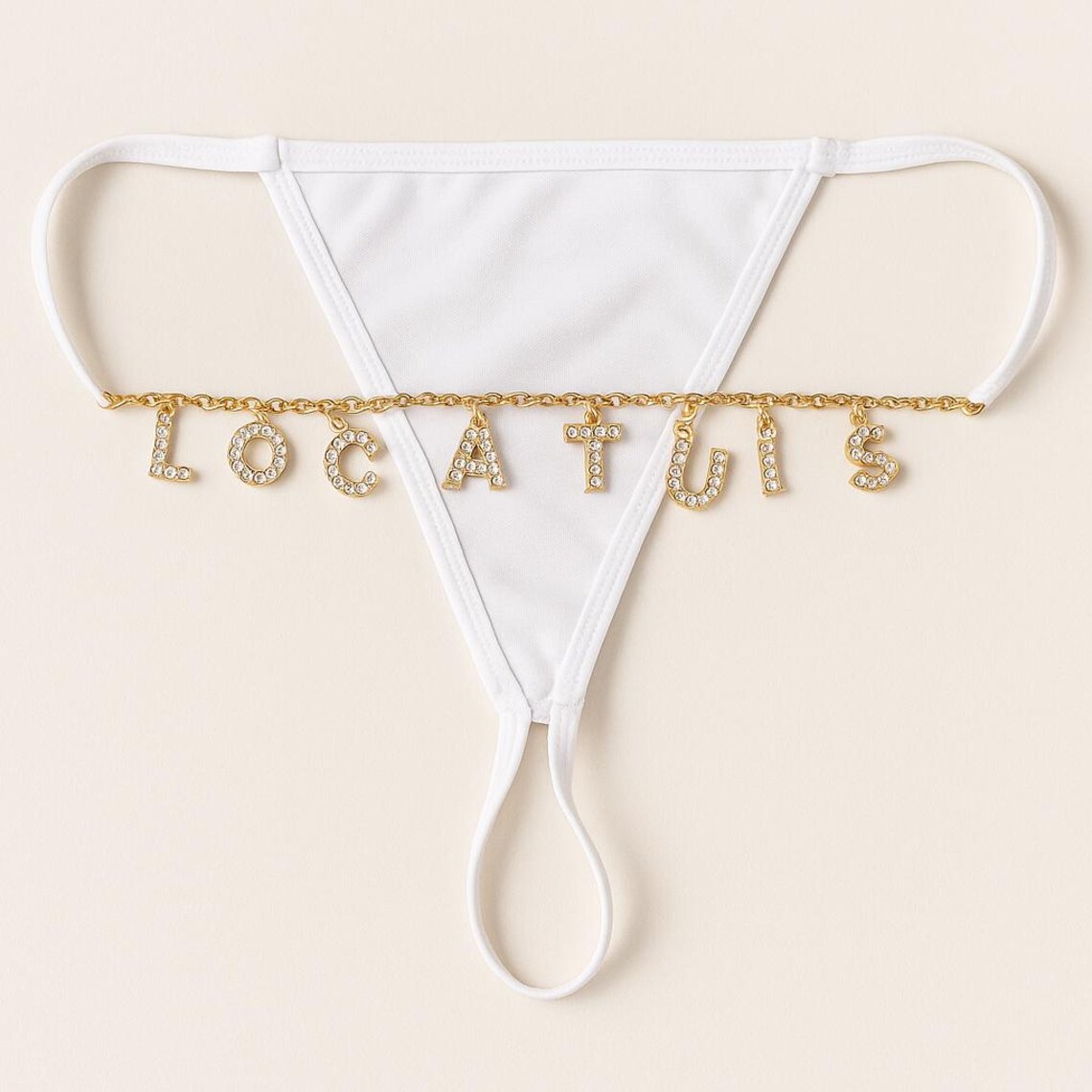 String à chaîne personnalisé a - Body Jewelry Names avis et prix