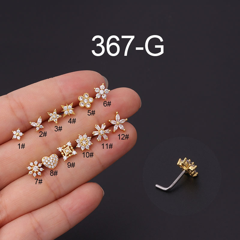 Piercing de nez en acier inoxy - Body Jewelry Indian avis et prix