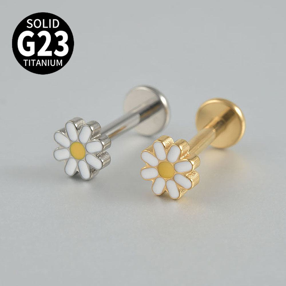Boucles d'oreilles en titane,  - Body Jewelry Threadless avis et prix