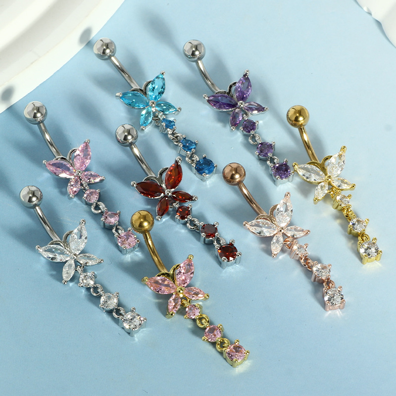 Piercing de nombril en acier i - Body Jewelry And Piercing avis et prix