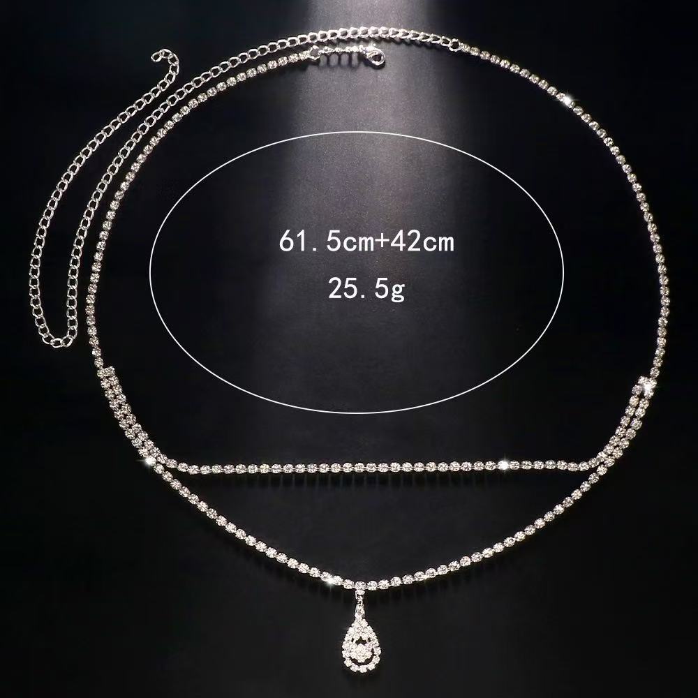 Chaîne de taille double en str - Body Jewelry Luxury avis et prix