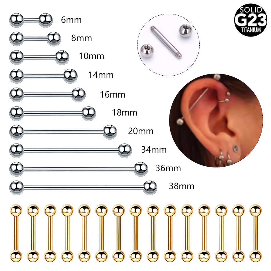 Piercing en Titane à Fil Exter - Body Jewelry Barbell avis et prix