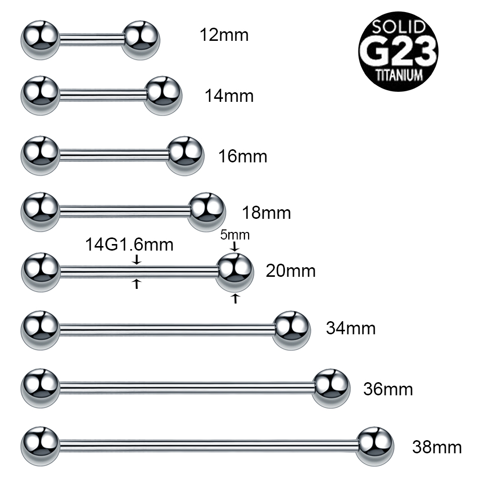Piercing en Titane à Fil Exter - Body Jewelry Barbell avis et prix