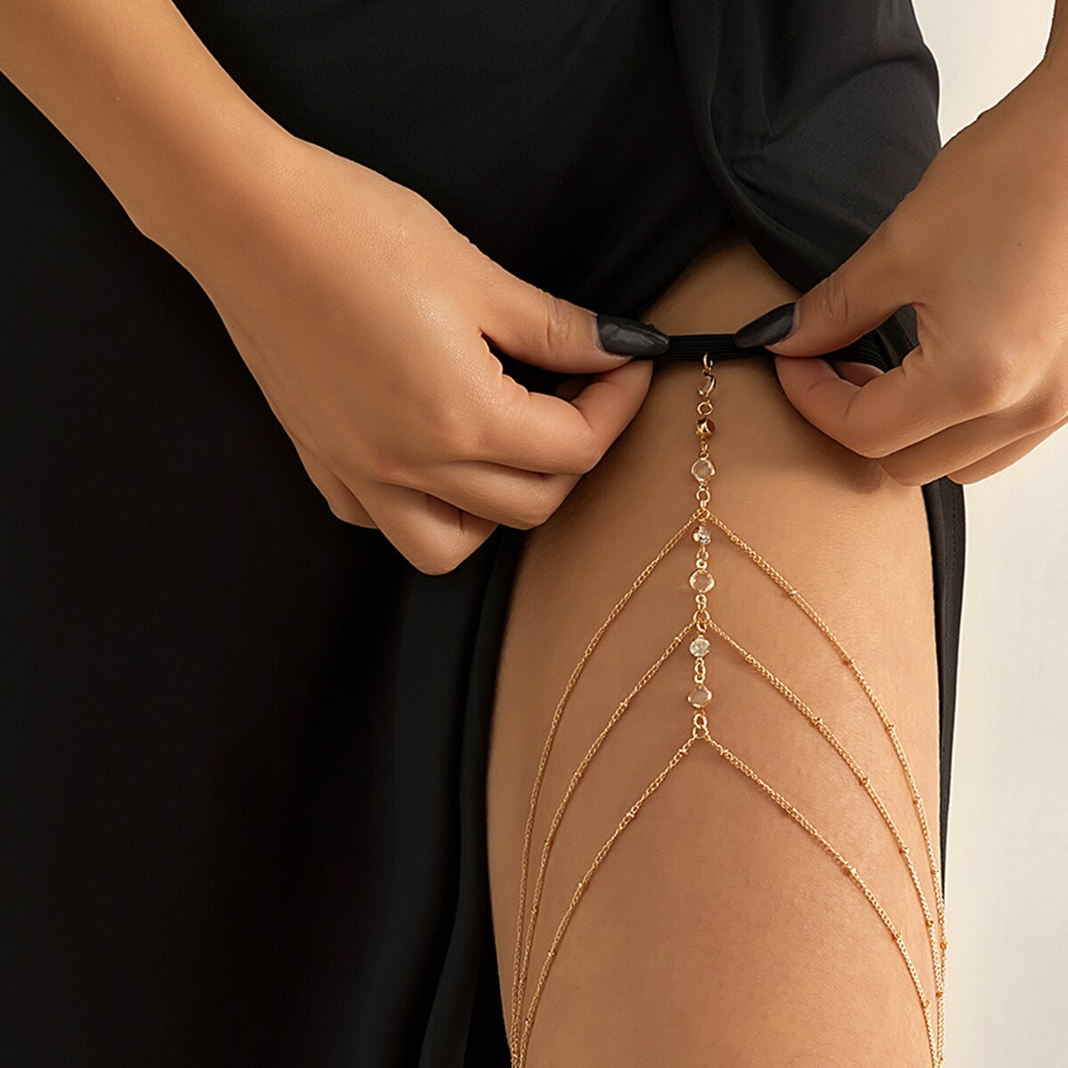 Boho bande élastique cristal j - Body Jewelry Dress avis et prix