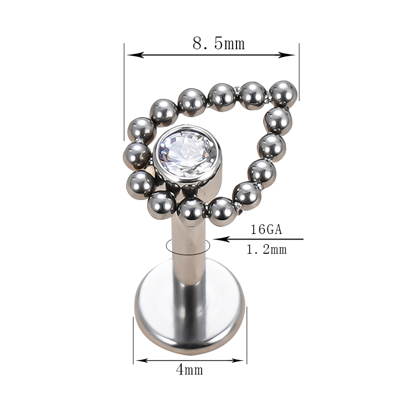 1 pièce G23 titane 16G boule s - Body Jewelry Amazon avis et prix