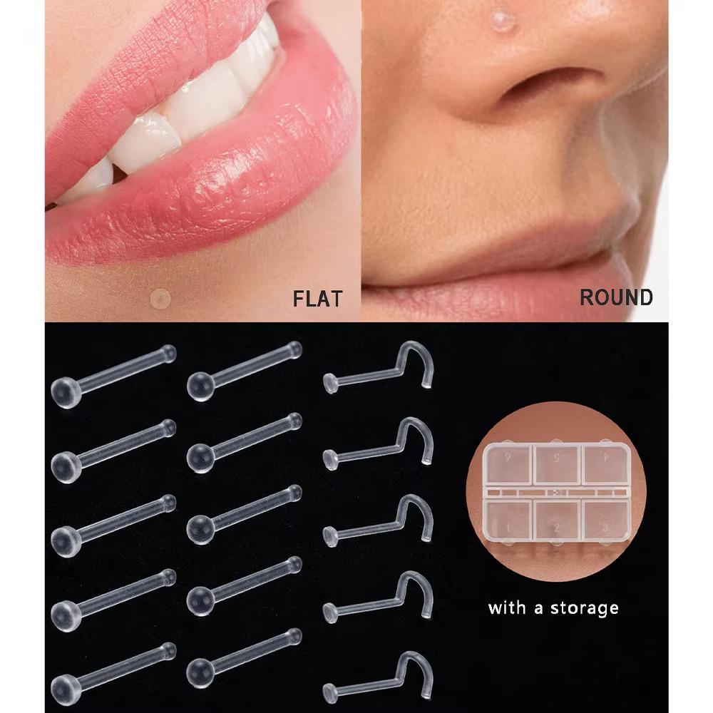 20pcs / boîte Acrylique ronde  - Body Jewelry Materials avis et prix
