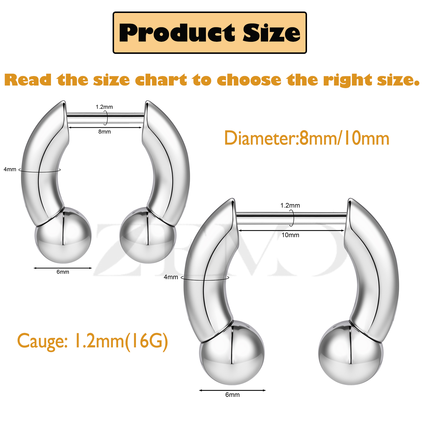 ZEMO 1 PC 16G acier inoxydable - Body Jewelry Threadless avis et prix
