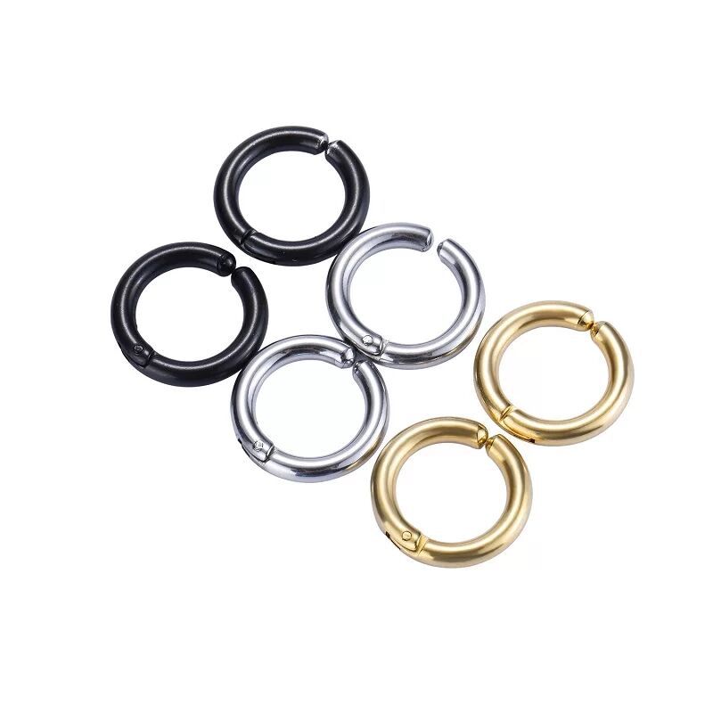 2/6 pièces fausses boucles d'o - Body Jewelry Tunnels avis et prix