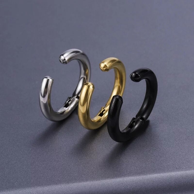 2/6 pièces fausses boucles d'o - Body Jewelry Tunnels avis et prix