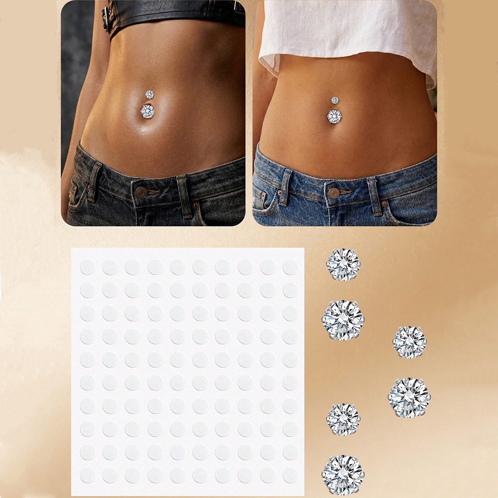 Faux piercing de nombril en zi - Body Jewelry And Piercing avis et prix