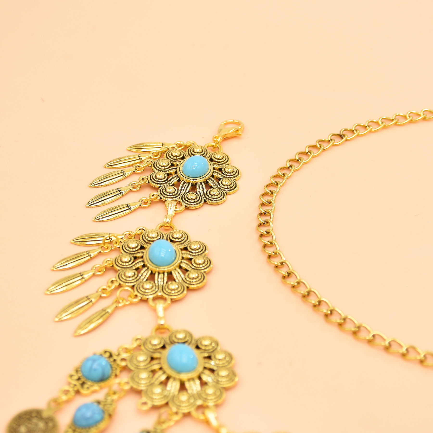 Pièces de monnaie carrées géom - Body Jewelry Indian avis et prix