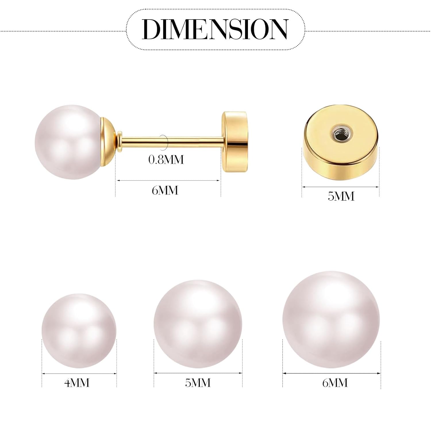 3 paires de petites boucles d' - Body Jewelry Flat Back avis et prix