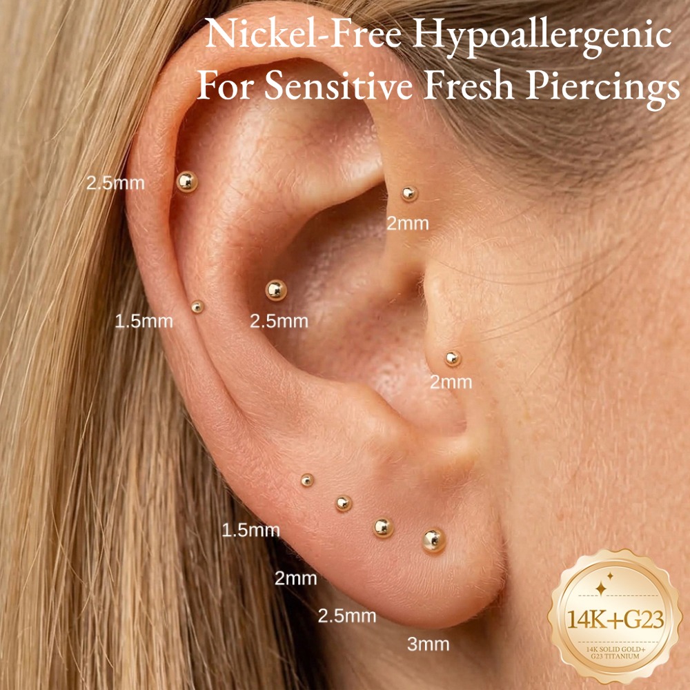 DIeSchein Boucles d'oreilles m - Body Jewelry Flat Back avis et prix