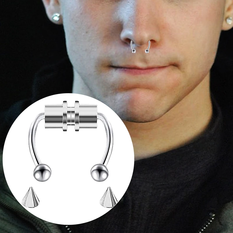 Faux Piercing nez anneau cerce - Body Jewelry And Piercing avis et prix
