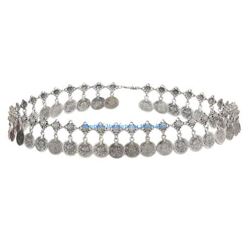 E56A pièce monnaie chaîne vent - Body Jewelry Indian avis et prix