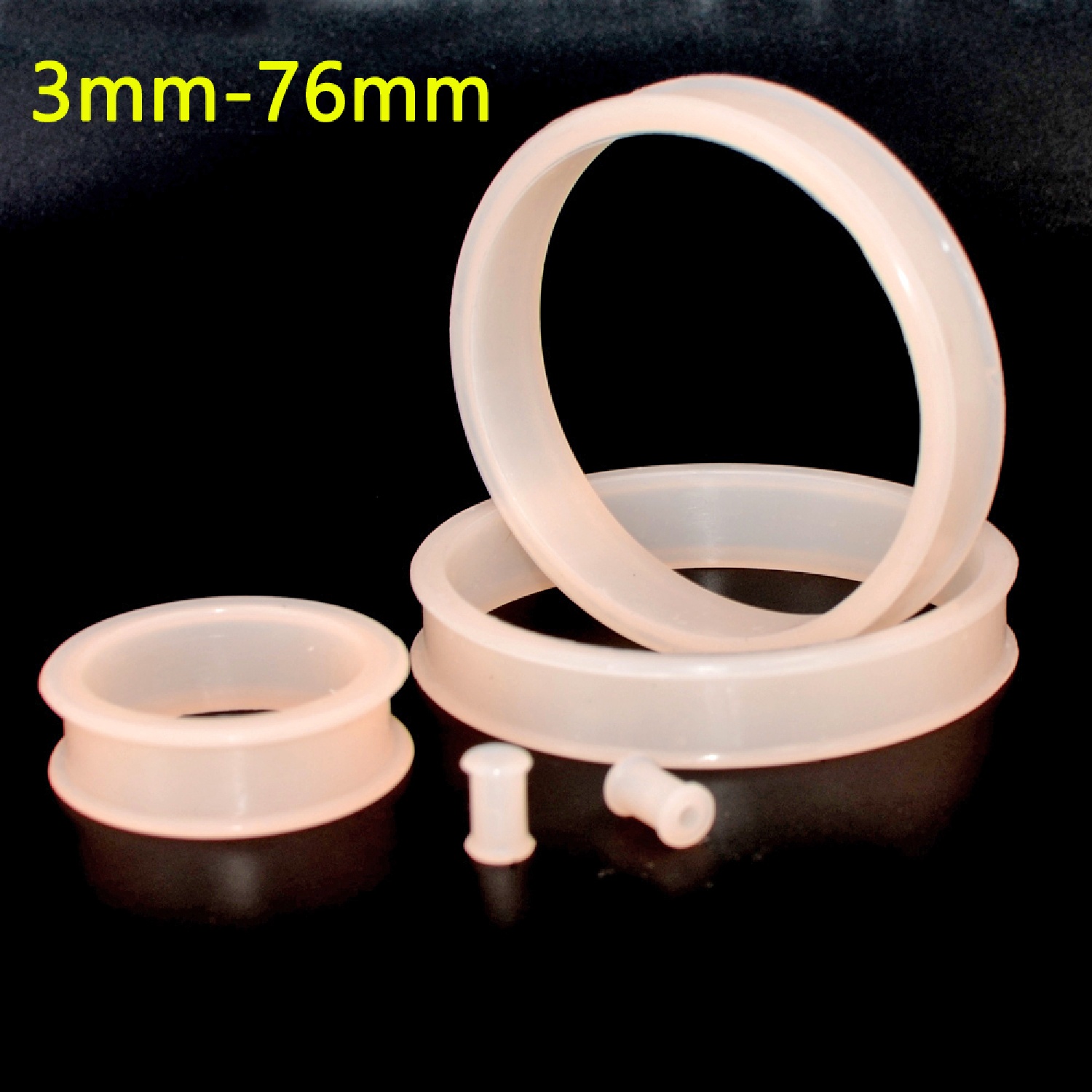 2pcs Supersize Flexible Silico - Body Jewelry Tunnels avis et prix