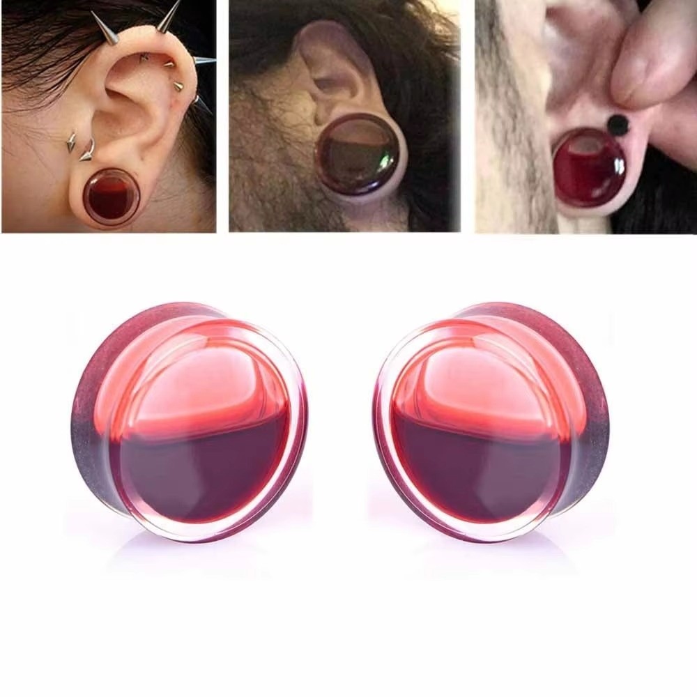 Double Saddle Ear Plug Jewelry - Body Jewelry Tunnels avis et prix