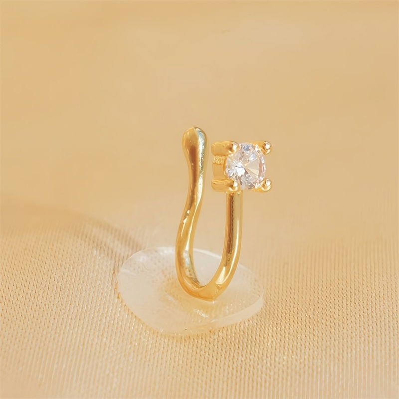 Anneau de nez rond en Zircon N - Body Jewelry Materials avis et prix